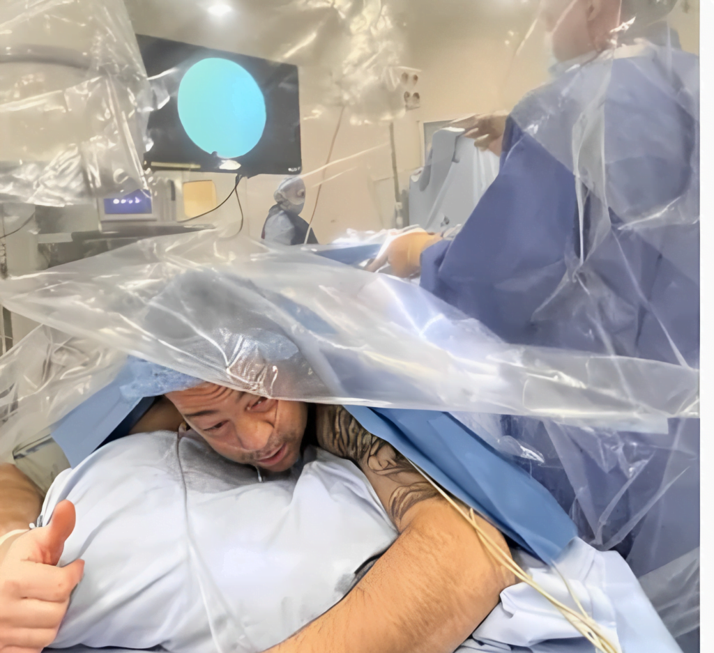 Cirugía de espalda sin anestesia